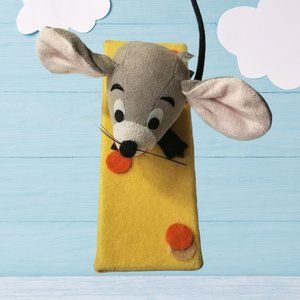 Dream Pets Plush Mouse Roquefort Cheese Dakin Stuffed Animal Toy Applause 2005